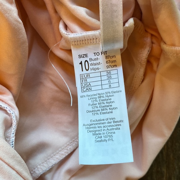 NWOT Anthropologie Seafolly Garden one piece swimsuit - Picture 12 of 15